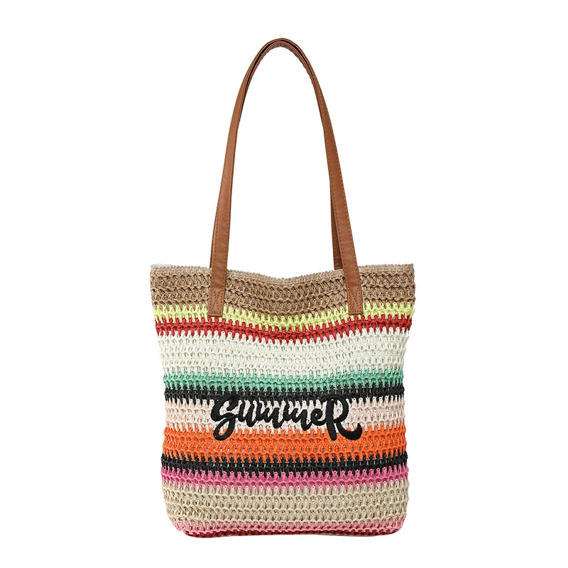 Gewebte Strandtasche