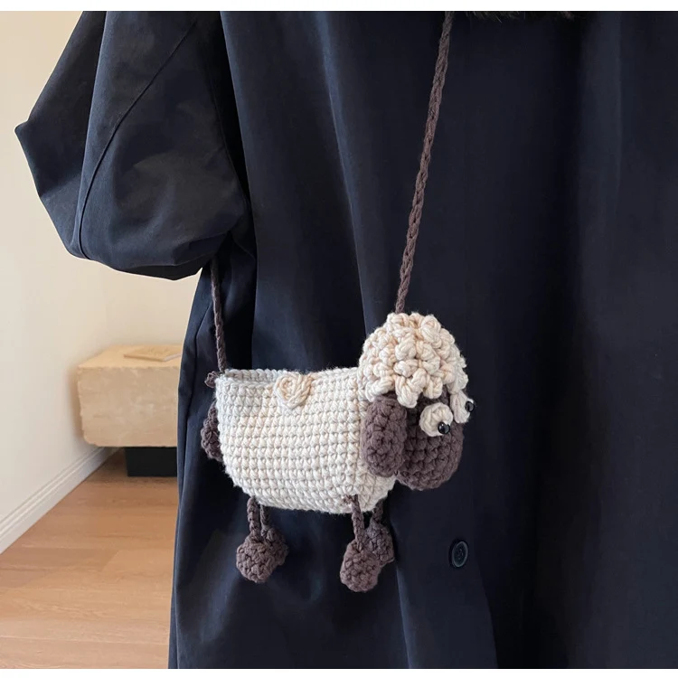 Niedliche Tierförmige Häkel Tasche