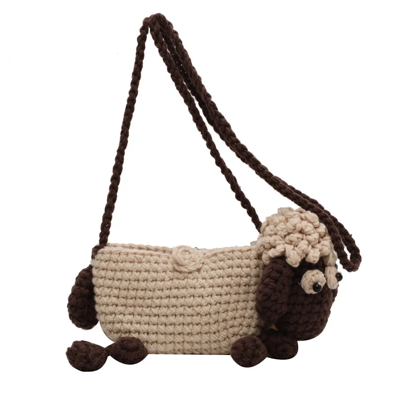 Niedliche Tierförmige Häkel Tasche