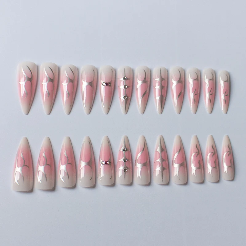 Künstlerisches Stiletto Nail Art Design Kit