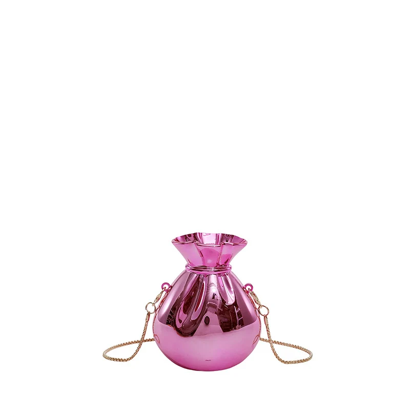 Elegante Metall-Abendtasche