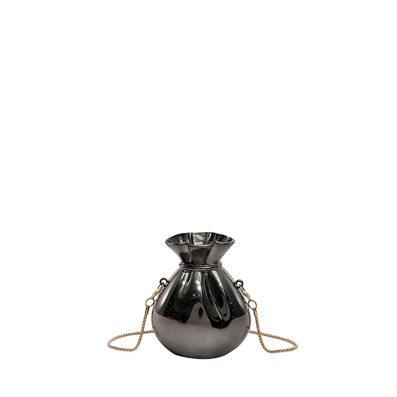Elegante Metall-Abendtasche