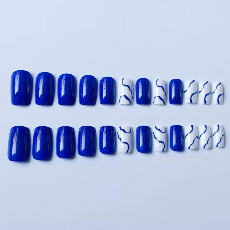 Kreatives Marmor Nagel Kunst Set