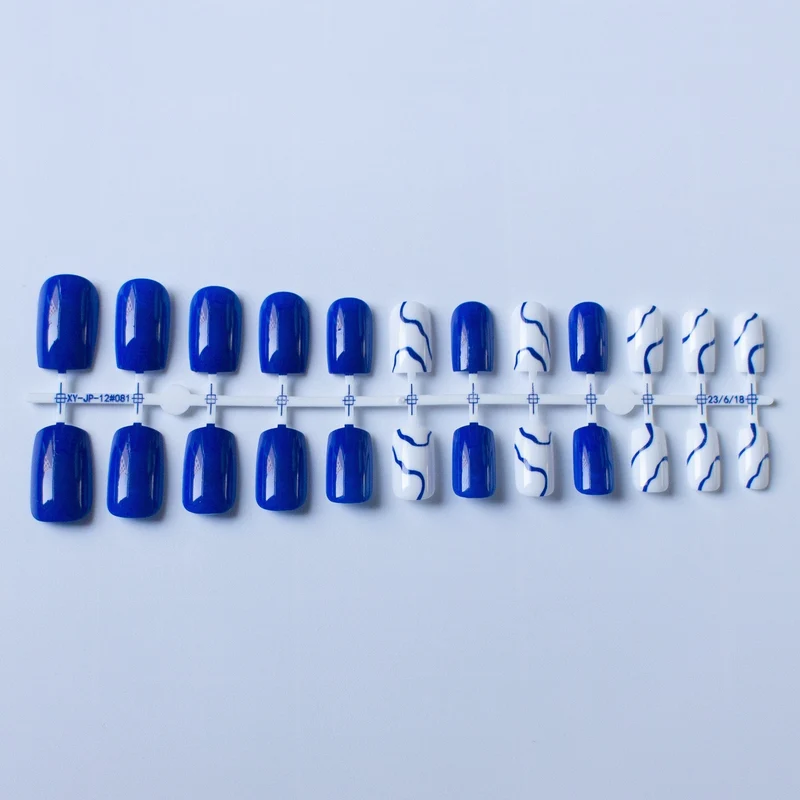 Kreatives Marmor Nagel Kunst Set