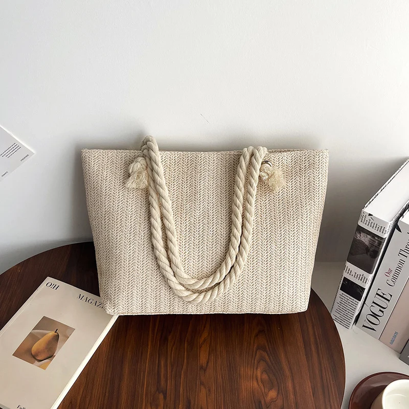 Texturierte Strandtasche