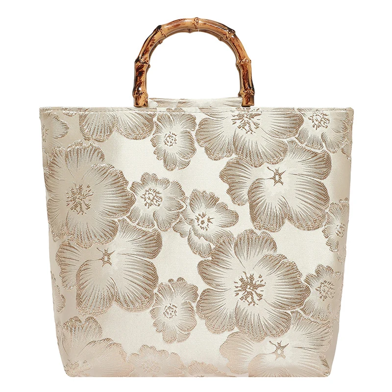 Elegante florale Tote Bag