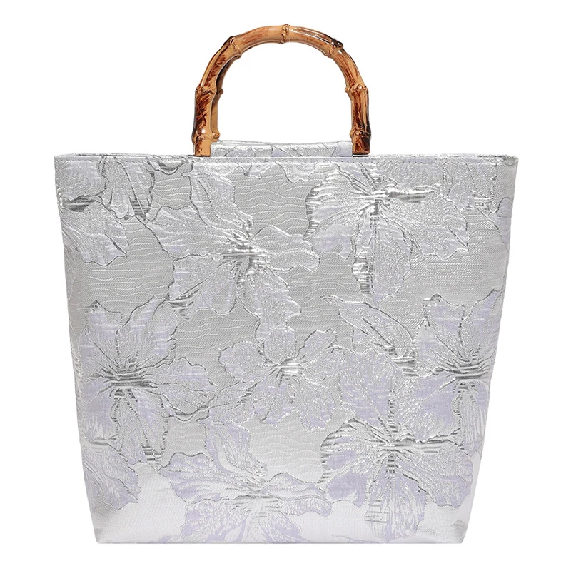 Elegante florale Tote Bag