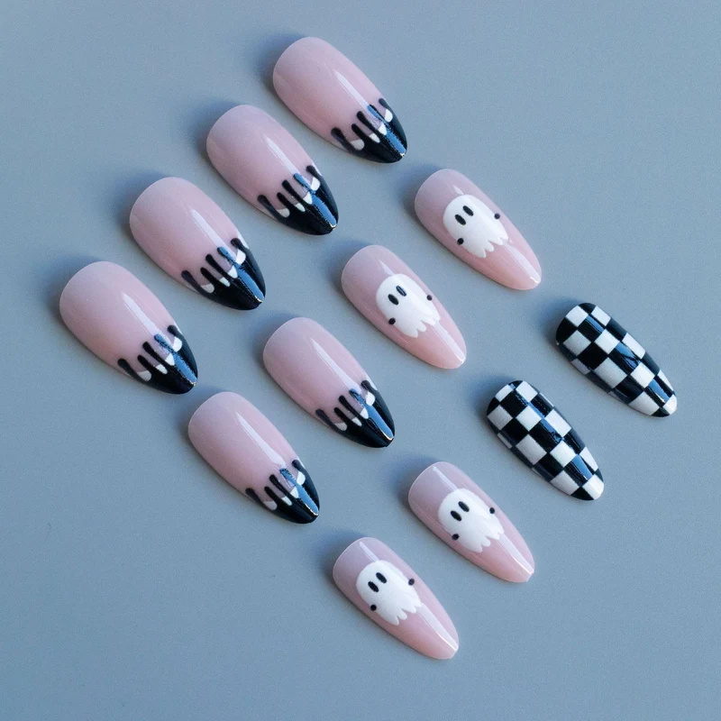 Kreatives Halloween-Themen Nagelkunst-Set