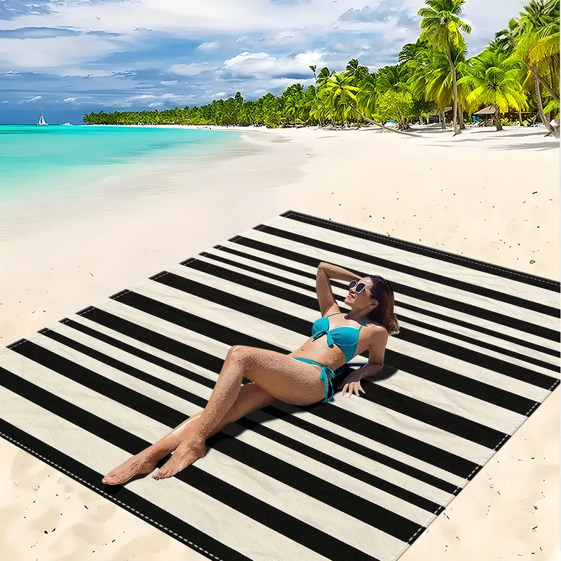 Strandmatte mit Mandala-Design Skanto