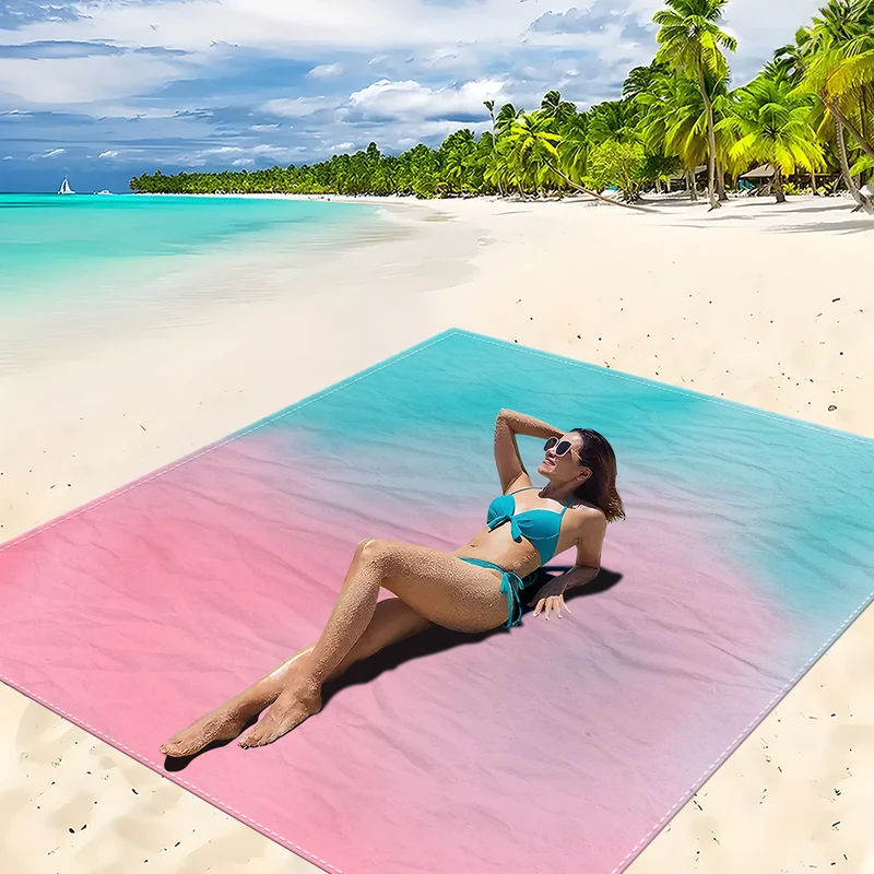 Strandmatte mit Mandala-Design Skanto