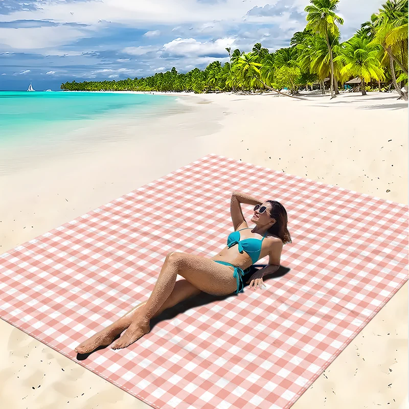 Strandmatte mit Mandala-Design Skanto