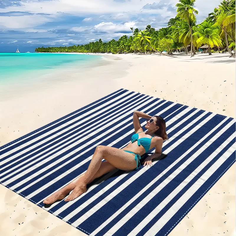 Strandmatte mit Mandala-Design Skanto