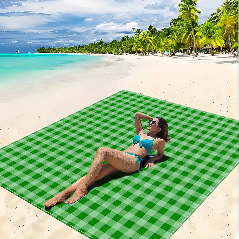 Strandmatte mit Mandala-Design Skanto
