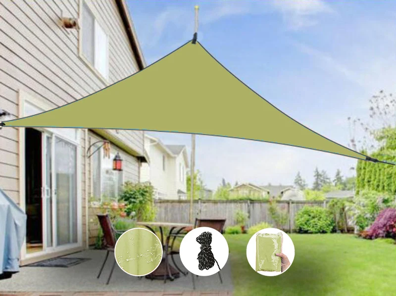 Dreieckiges Outdoor-Sonnensegel Skanto