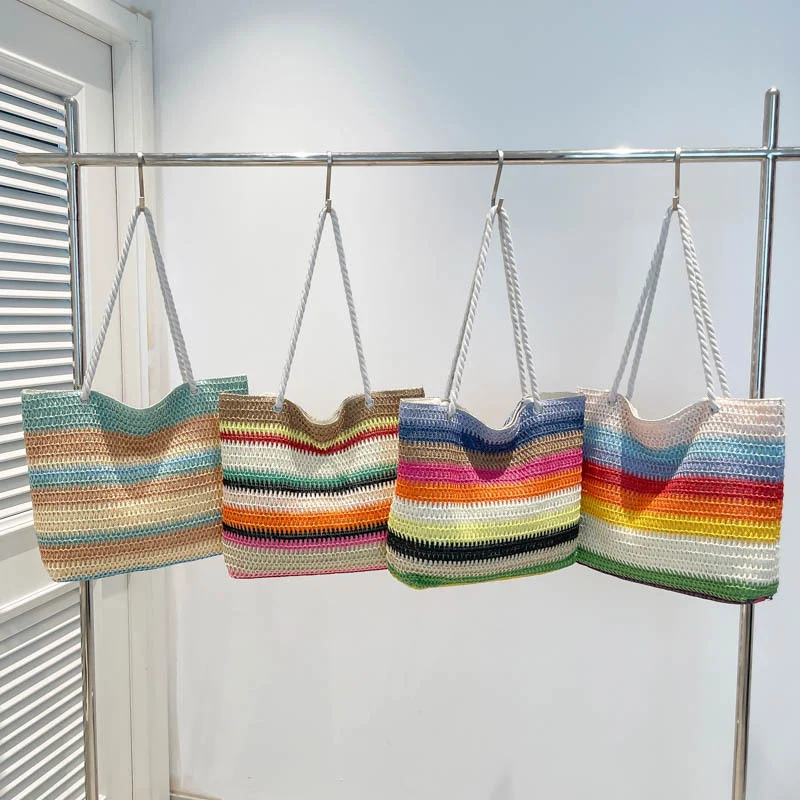 Handgewebte Strandtasche