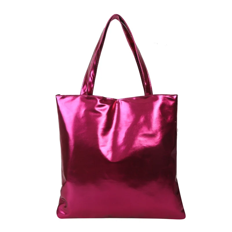 Glänzende Metallic Tasche