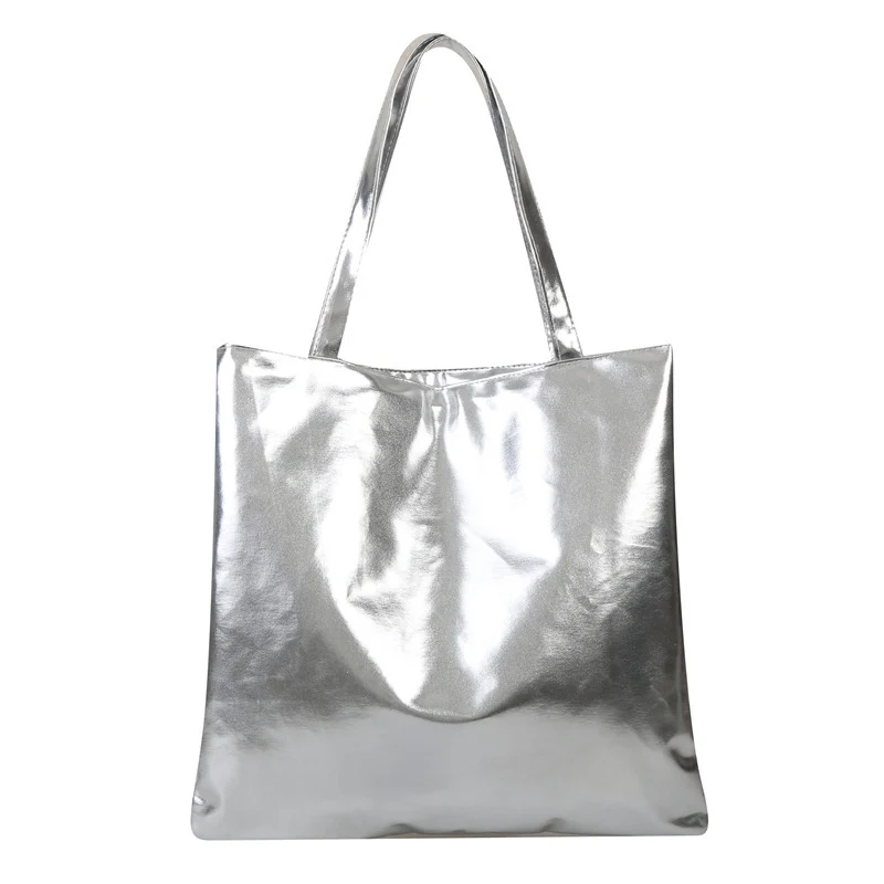 Glänzende Metallic Tasche