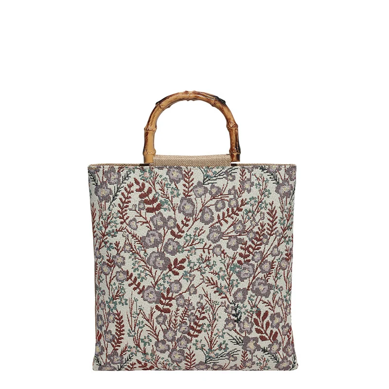 Blumenmuster Gourmet Tragetasche