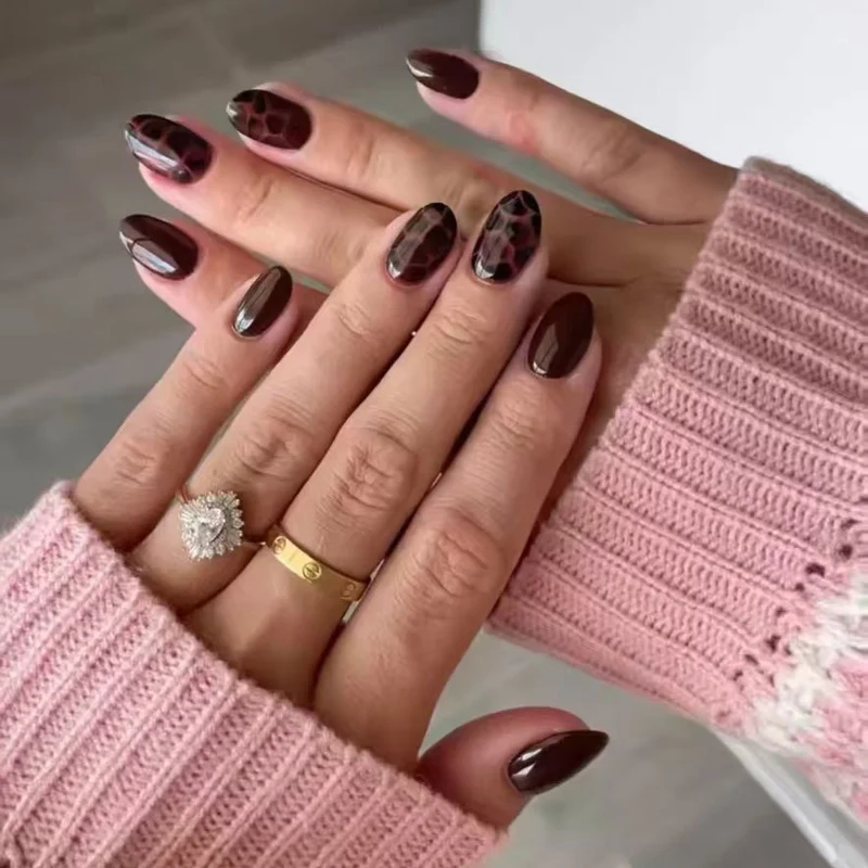 Künstlerisches Druck Nagelkunstset