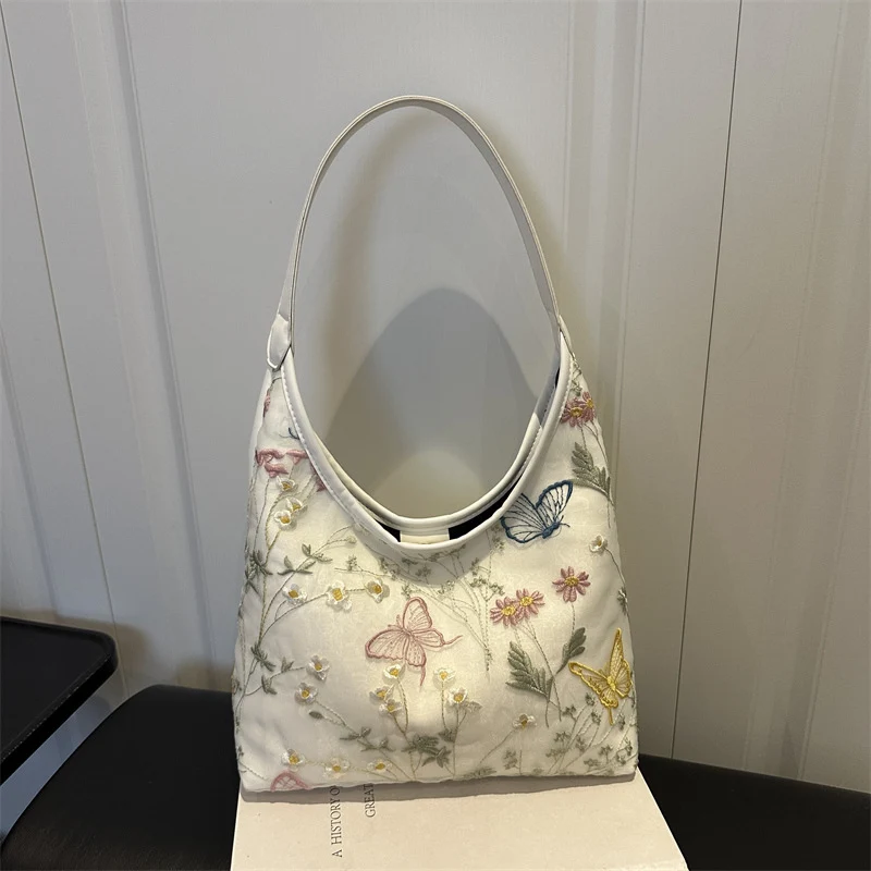 Elegante Schmetterlings-verzierte Schultertasche
