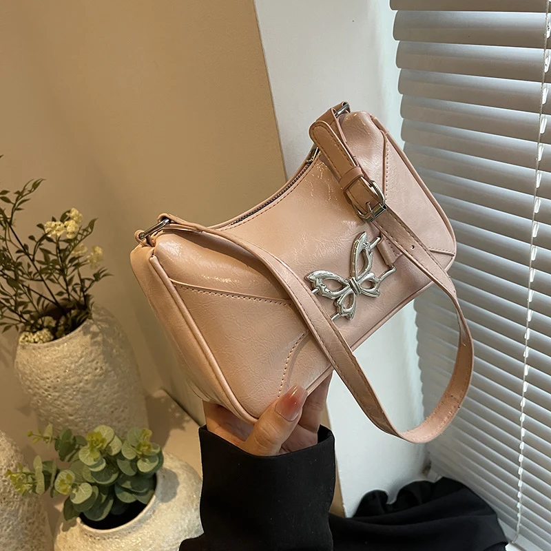 Elegante Schmetterlings-verzierte Handtasche