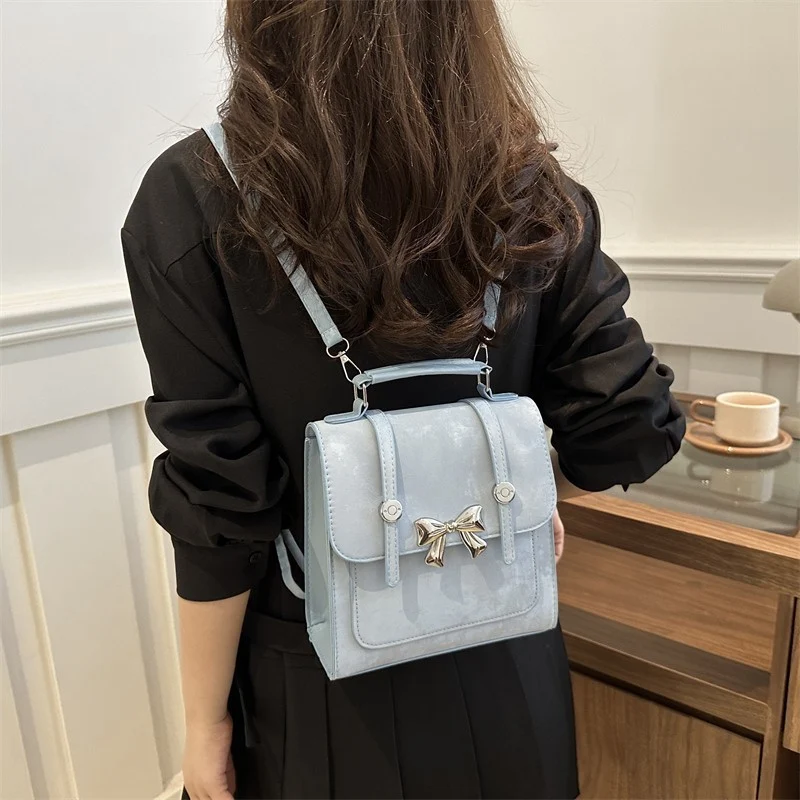 Eleganter Mini-Rucksack mit Schleifendetail