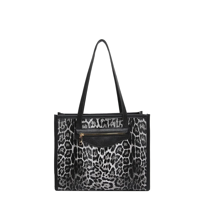 Elegante Tierdruck Einkaufstasche