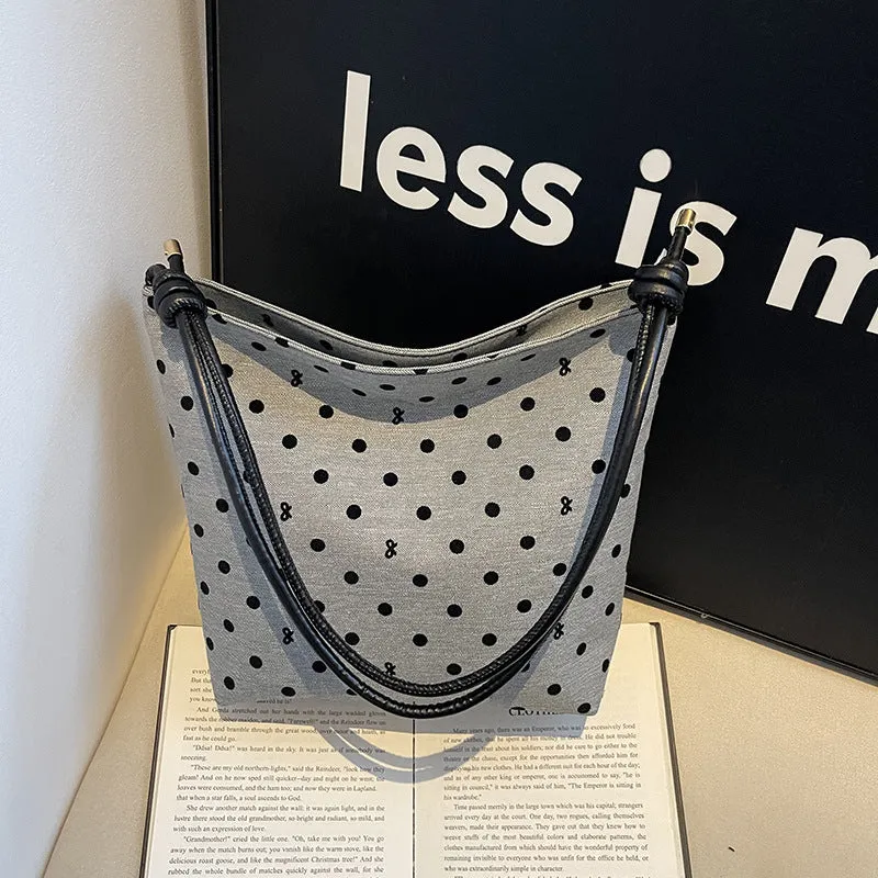 Punktmuster Hobo Tasche