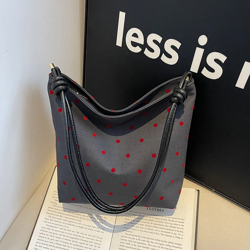 Punktmuster Hobo Tasche
