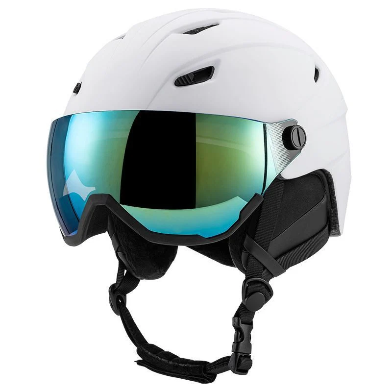 Hochleistungs-Skihelm mit integriertem Visier Skanto