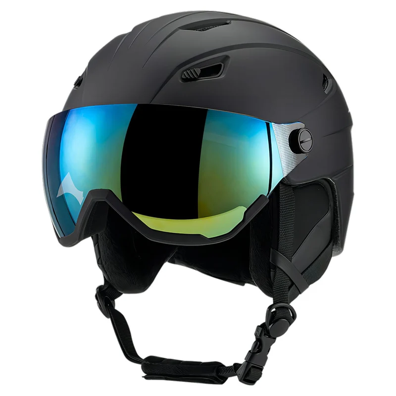 Hochleistungs-Skihelm mit integriertem Visier Skanto
