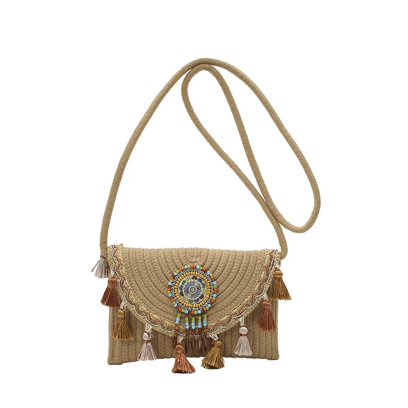Bohemian Handgefertigte Umhängetasche