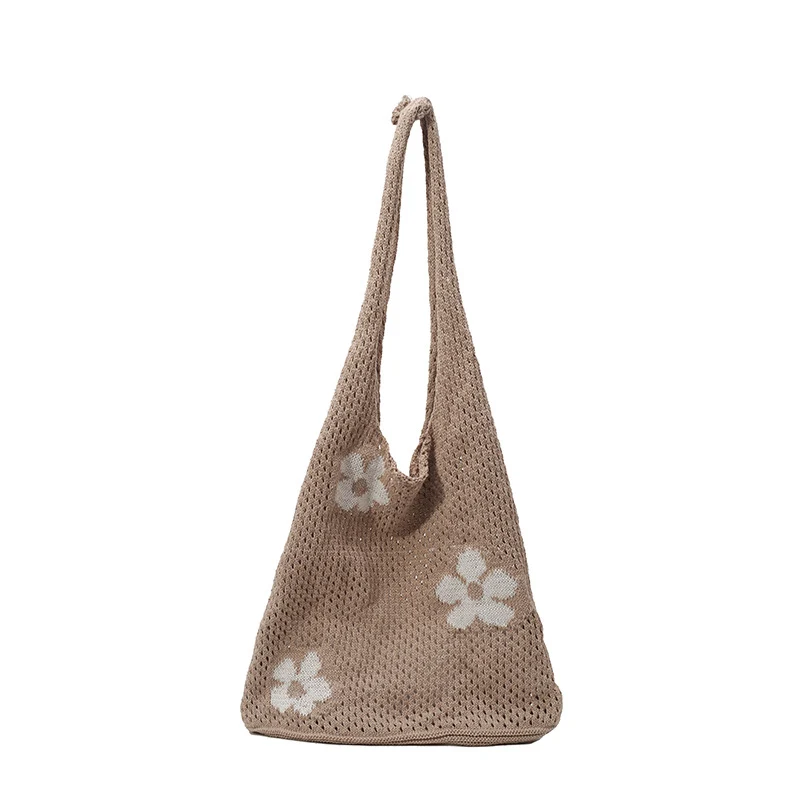 Bohemian Floral Häkel-Tote-Bag