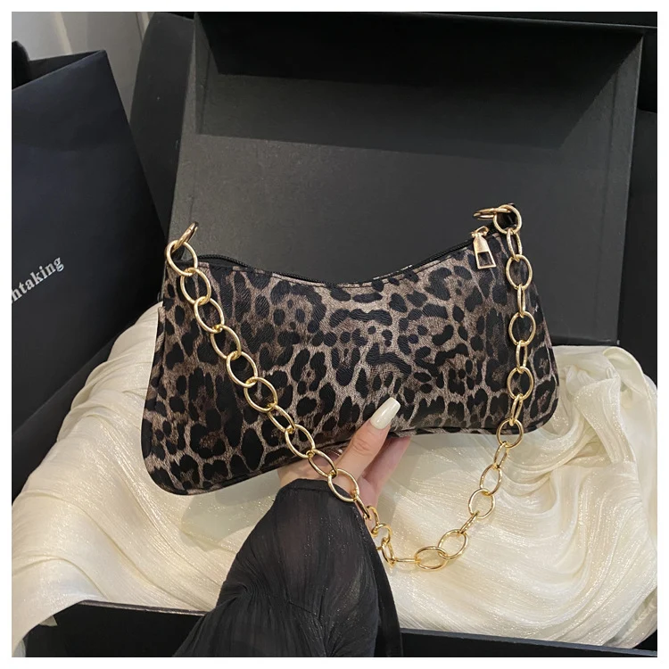 Leopardenprint Abend-Clutch