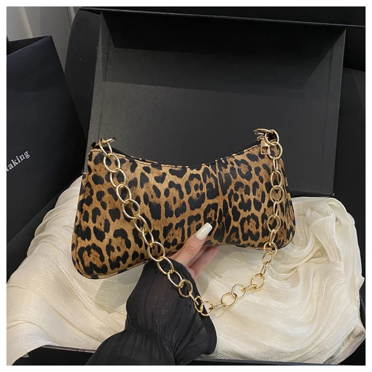 Leopardenprint Abend-Clutch