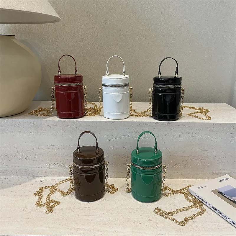Zylinder Design Handtasche