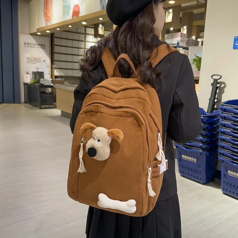 Verspielt Plüsch Hund-Themen Rucksack