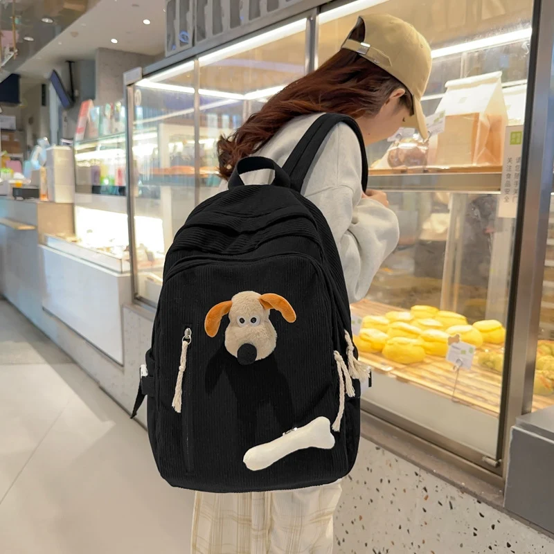 Verspielt Plüsch Hund-Themen Rucksack