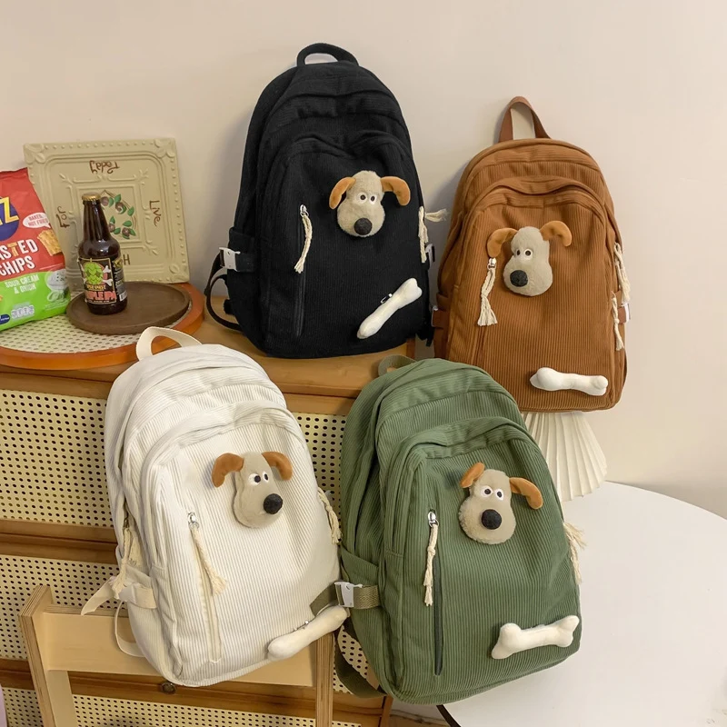 Verspielt Plüsch Hund-Themen Rucksack