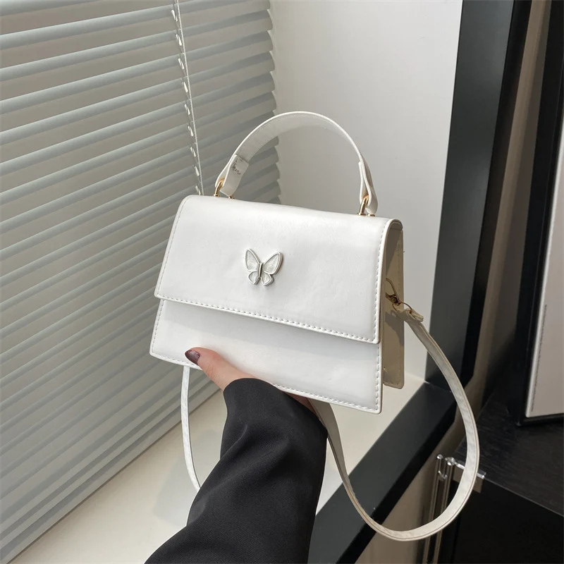 Schmetterlings-verziert Handtasche