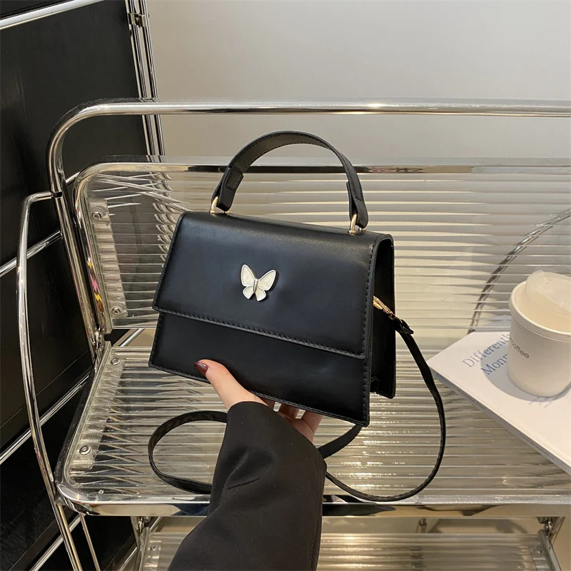 Schmetterlings-verziert Handtasche