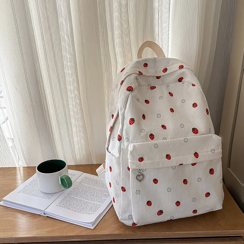Blumengemusterter Freizeitrucksack Karnz
