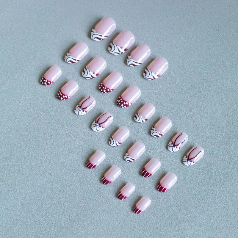 Künstlerisches Französisches Tipp-Nagelkunst-Set 1790958142