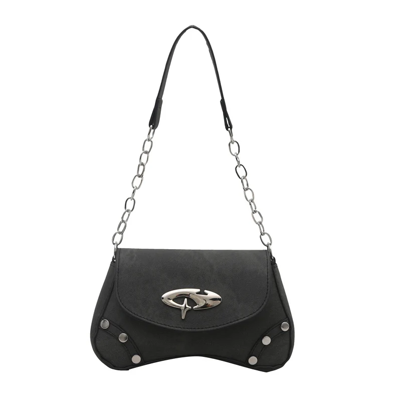 Kette-Detail Schulterhandtasche
