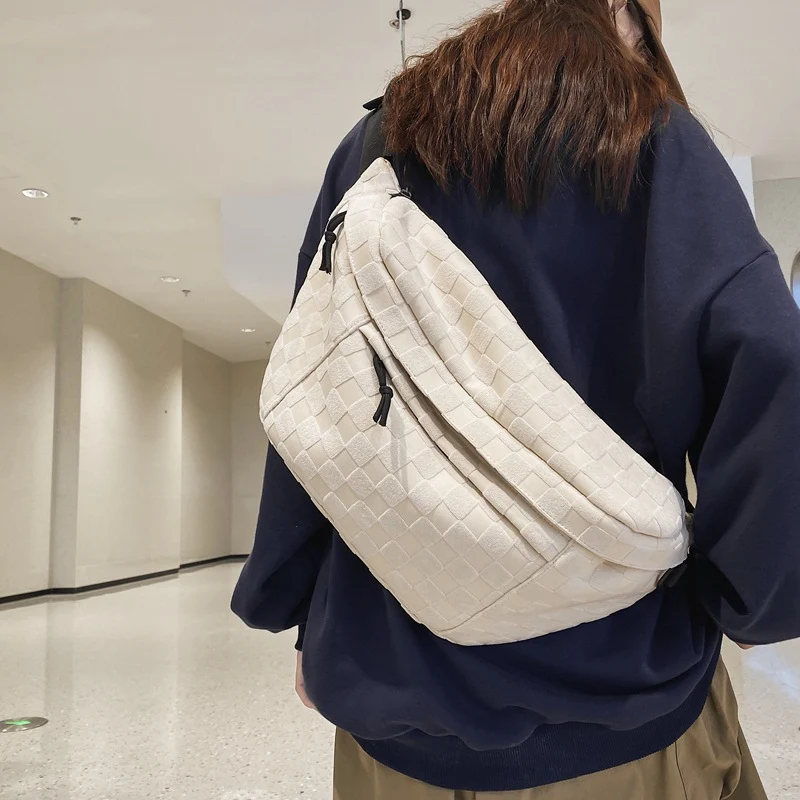 Texturierte Utility Bauchtasche