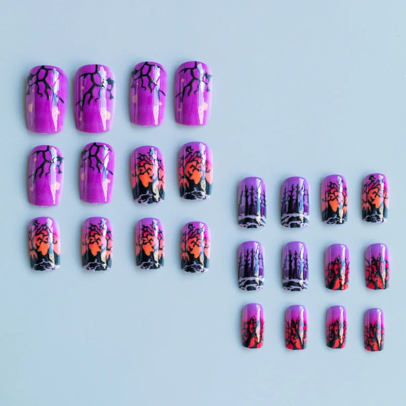 Künstlerisches Halloween Nagelkunst Set