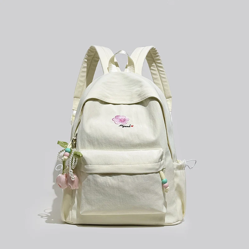 Elegante Floral Verzierte Rucksack Karnz