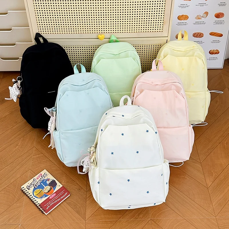 Elegante Bestickte Freizeitrucksack Karnz