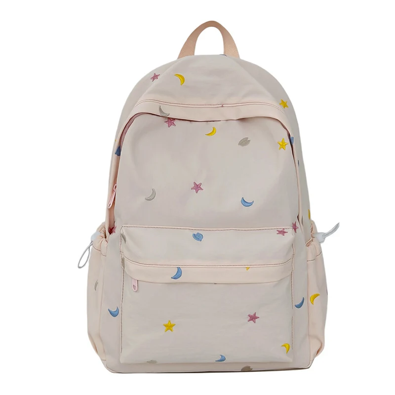 Gestickter Mond und Stern Rucksack Karnz