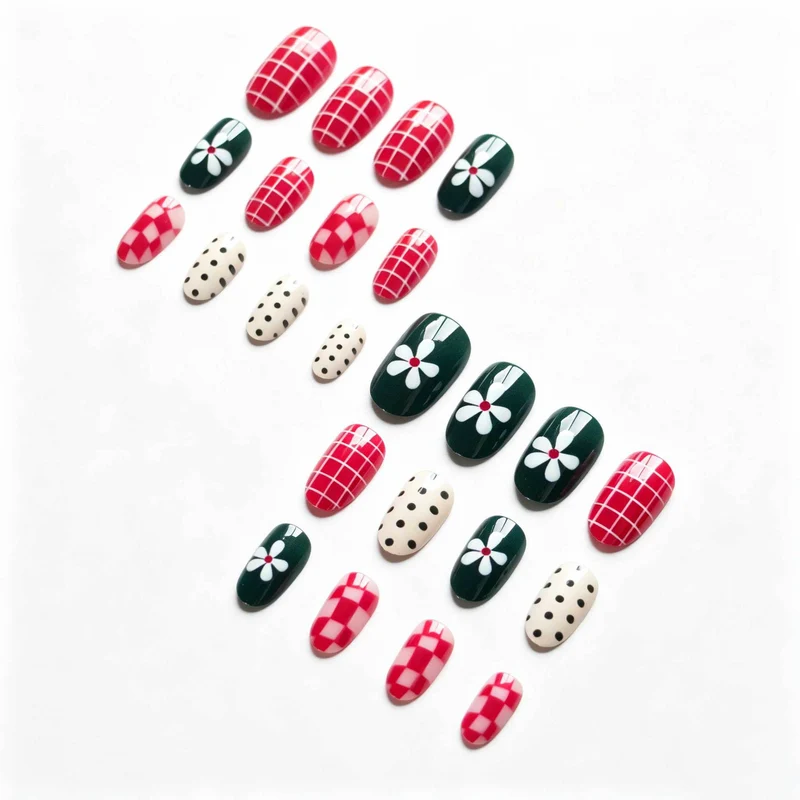 Künstlerisches Multi-Muster Nagelkunst-Set